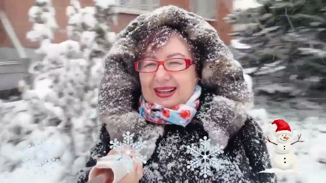 Волшебный снегопад! 