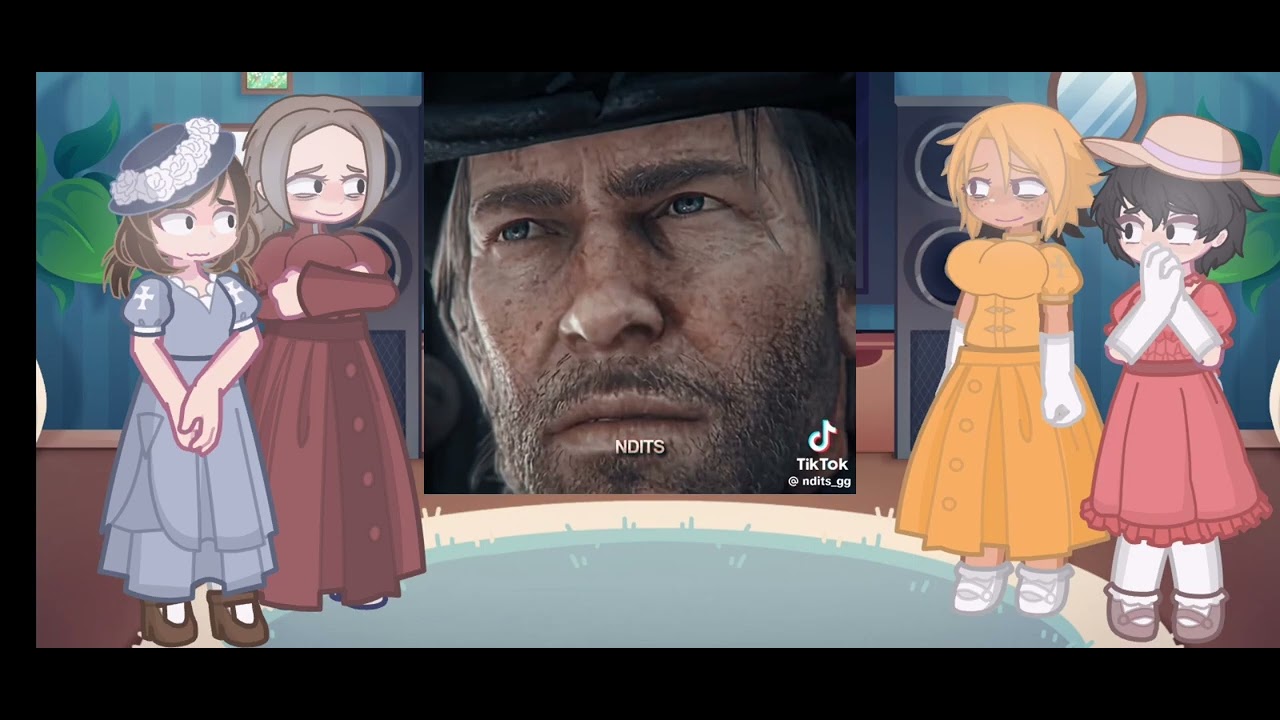 ● | Kokujin no tenkousei React RDR2 | Hiroki as Arthur morgan| React | ●