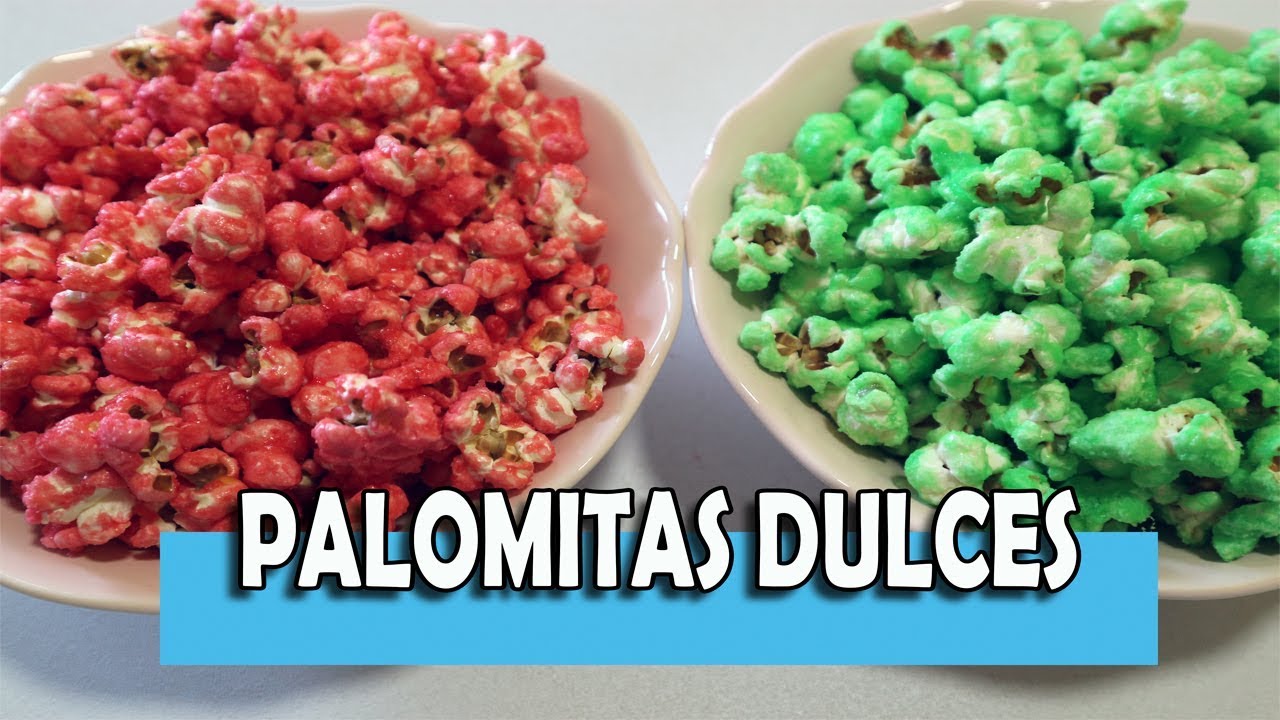 ¡Palomitas de Maíz Dulces Caseras! Fáciles Rápidas y Deliciosas