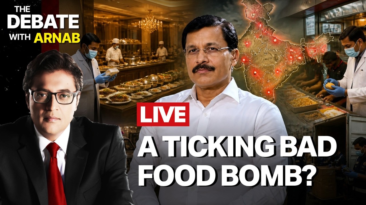 Debate With Arnab LIVE: Has Tukaram Munde Brought The Focus On A Ticking Bad Food Bomb?