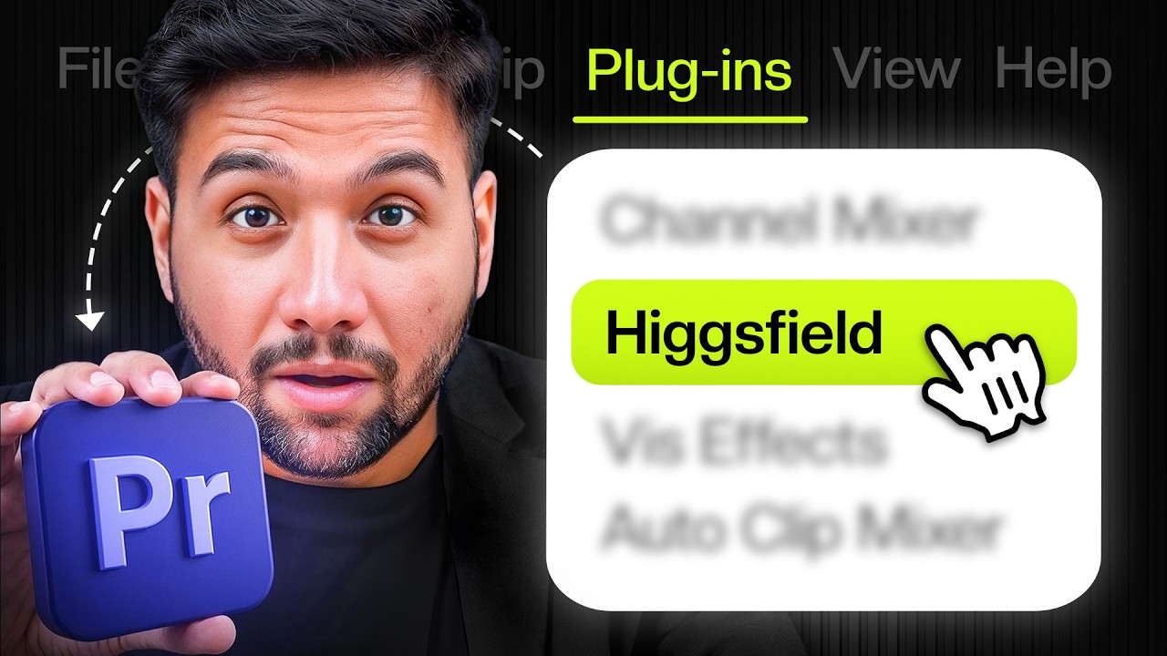I Put Higgsfield AI Inside Premiere Pro and It Saved Me Hours