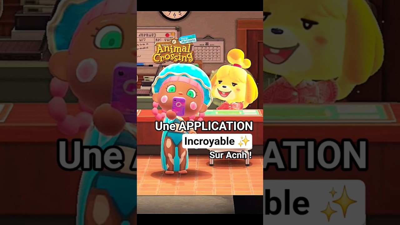 UNE APPLICATION INDISPENSABLE 😱  dans Animal Crossing New Horizons 