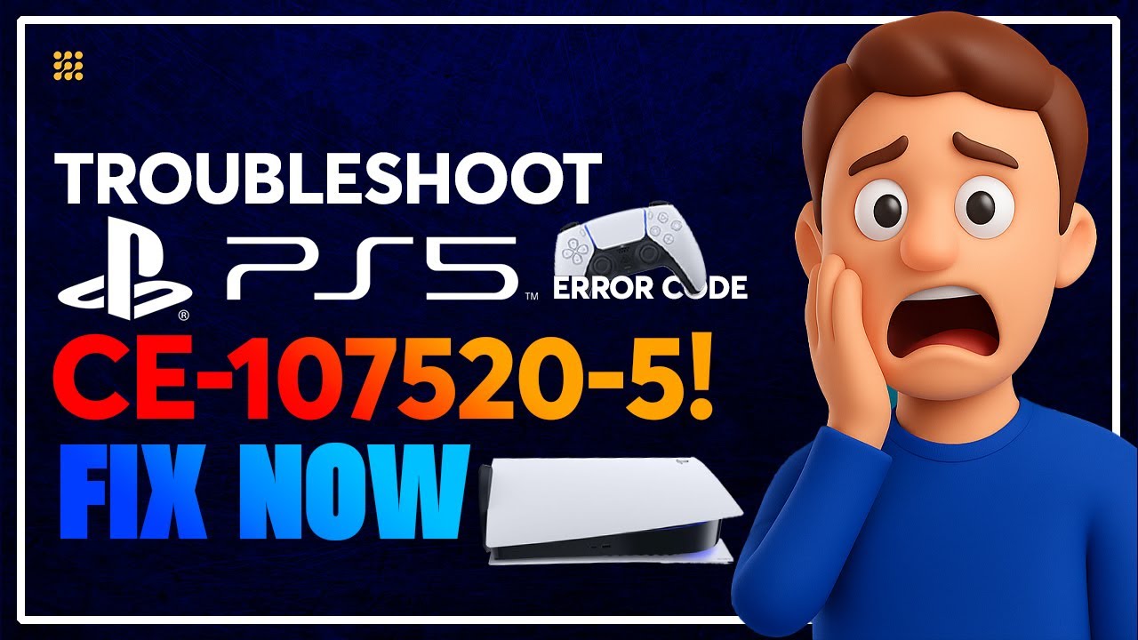 🔓 PS5 Game Install Problem CE-107520-5 Explained & Fixed