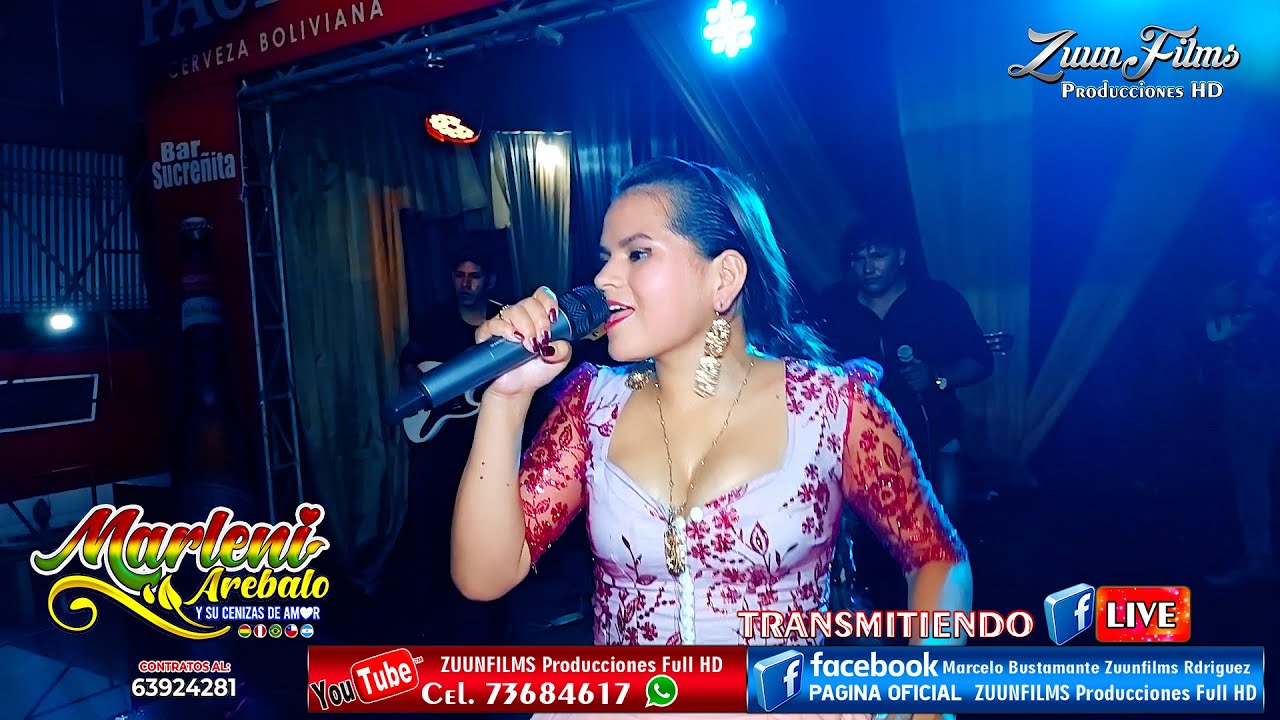 MARLENE AREBALO y sus Cenisas de amor   Show 2  En Vivo 2023