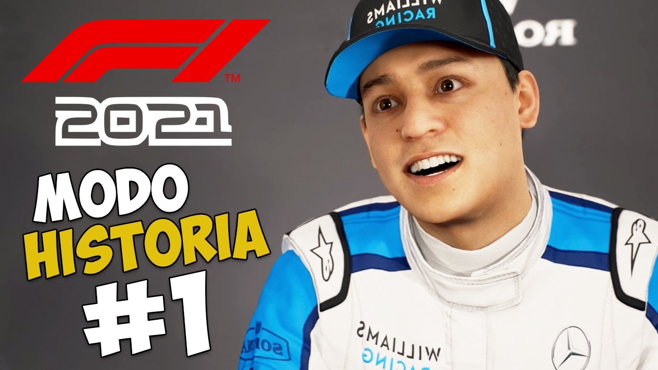F1 2021: Modo Hist&oacute;ria - #1 - O IN&Iacute;CIO DE AIDEN JACKSON NA F1 - PC PT-BR