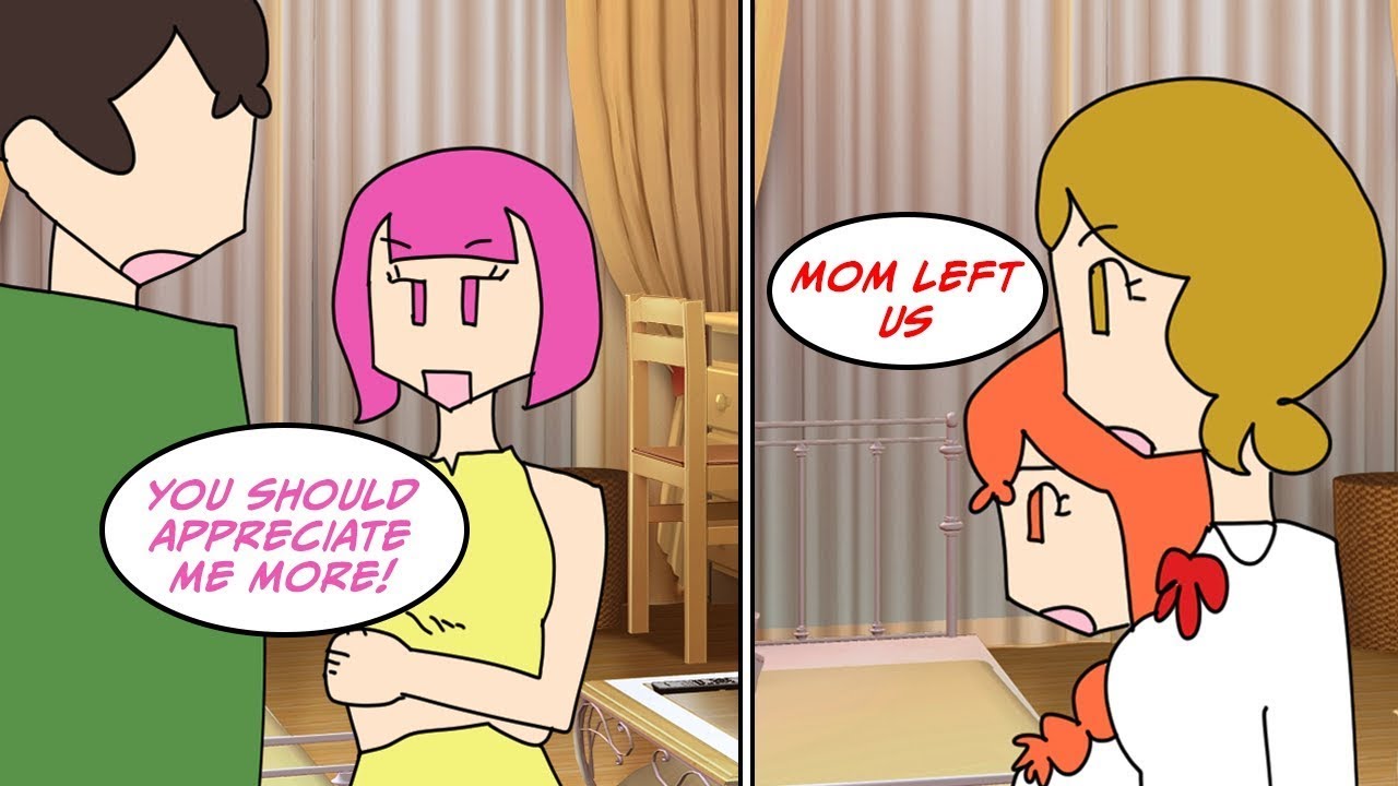 My wife who is a housewife hasn't done any housework since she went to a reunion... [Manga Dub]