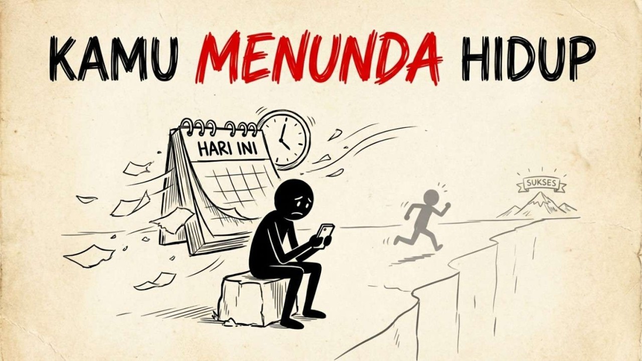 RAHASIA GELAP PROKRASTINASI: KENAPA KAMU TERUS MENUNDA HIDUPMU SENDIRI