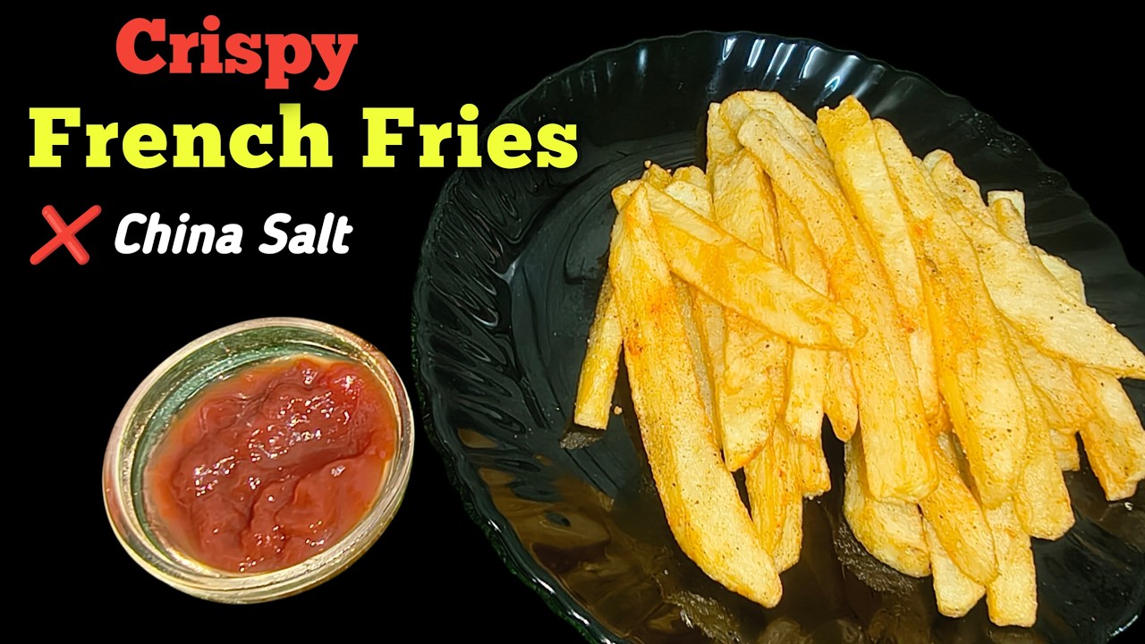 Homemade french fries 🍟| potatolll Hotel Style Crispy French Fries.