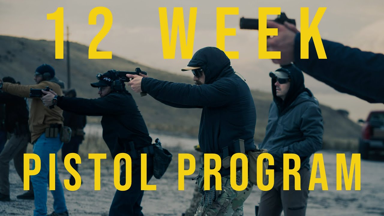 The 12 Week Pistol Performance Program with Tactical Cowboy