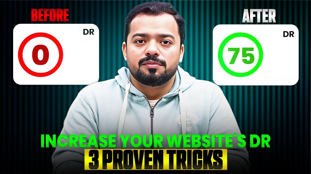 What is the DR of a Website? | 3 Proven Tricks to Increase your DR | Faran Bilal