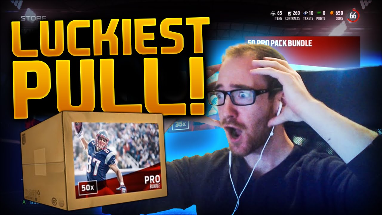BEST PACK OPENING THIS YEAR | MADDEN 17 ULTIMATE TEAM | OpTicBigTymeR