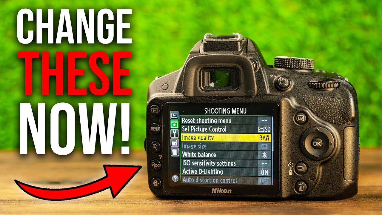 Лучшие настройки фотосъемки для начинающих на Nikon D3200 | Полное руководство по настройкам фото...