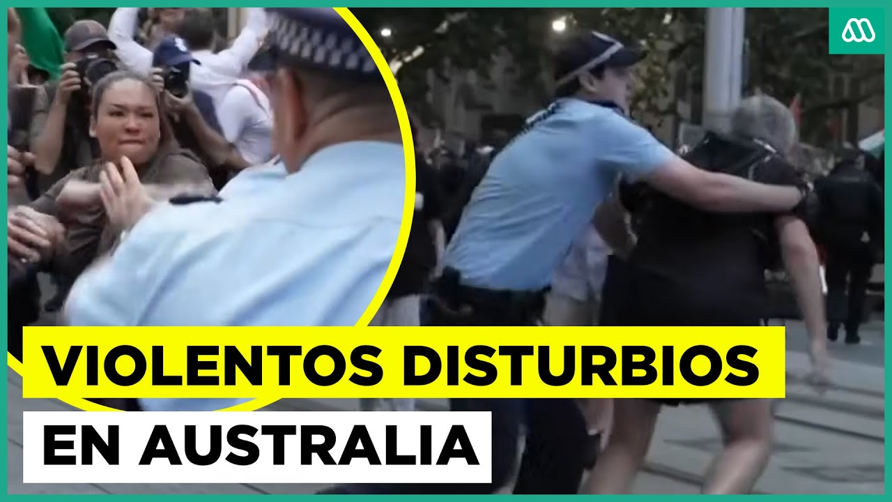 Se reportan violentos disturbios en Australia
