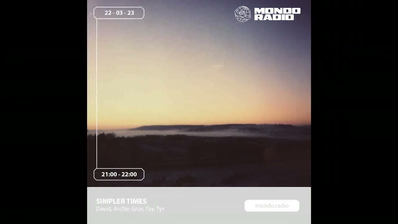Simpler Times -- 22.03.23