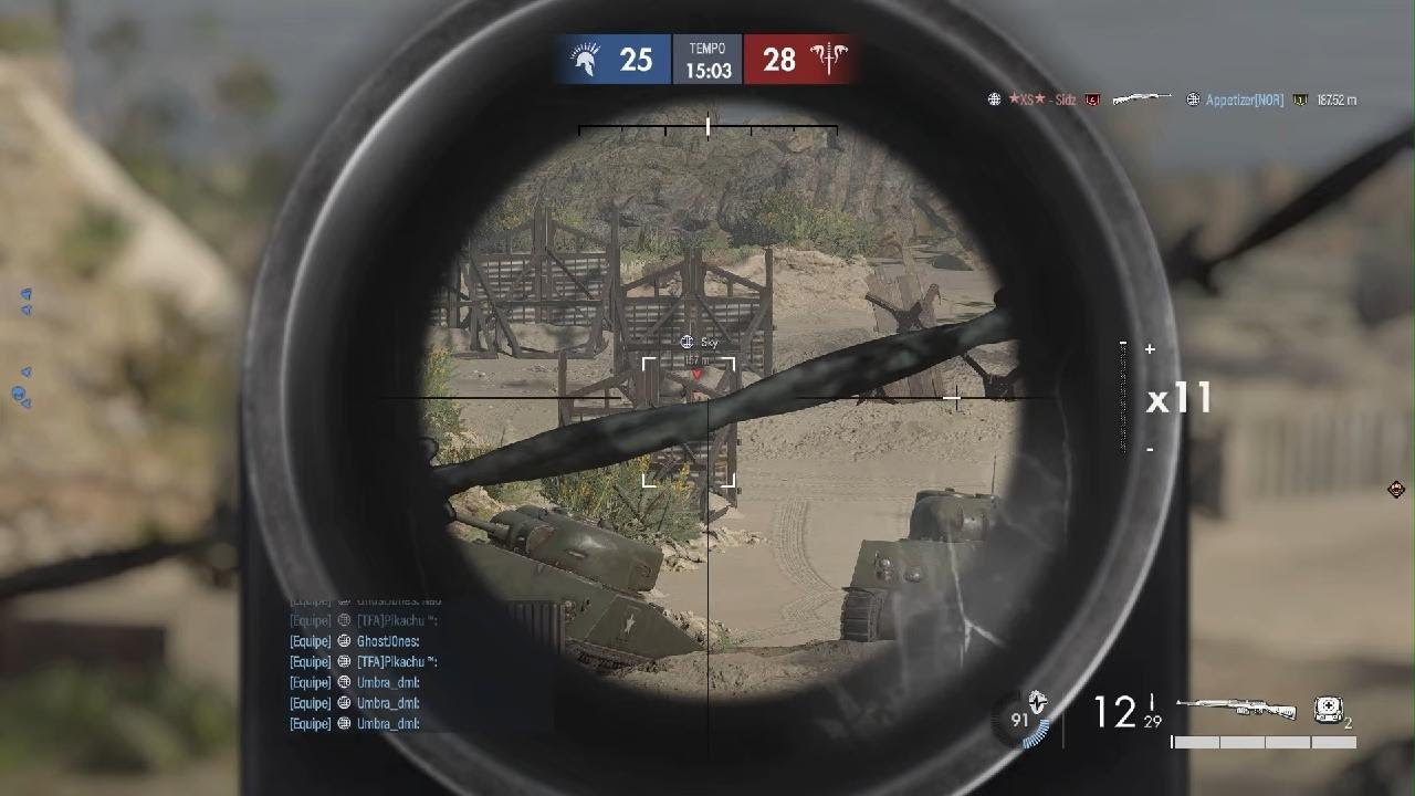 Sniper Elite 5 2024 12 14 (86-71) 15/8/4 TDM with the squad [TFA] Abandoned Quarry