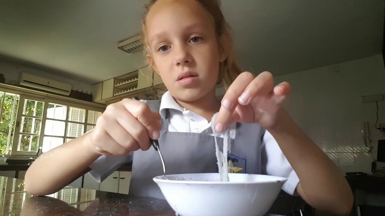 SLIME con azúcar🤔 (FAIL: mi primer video😁)