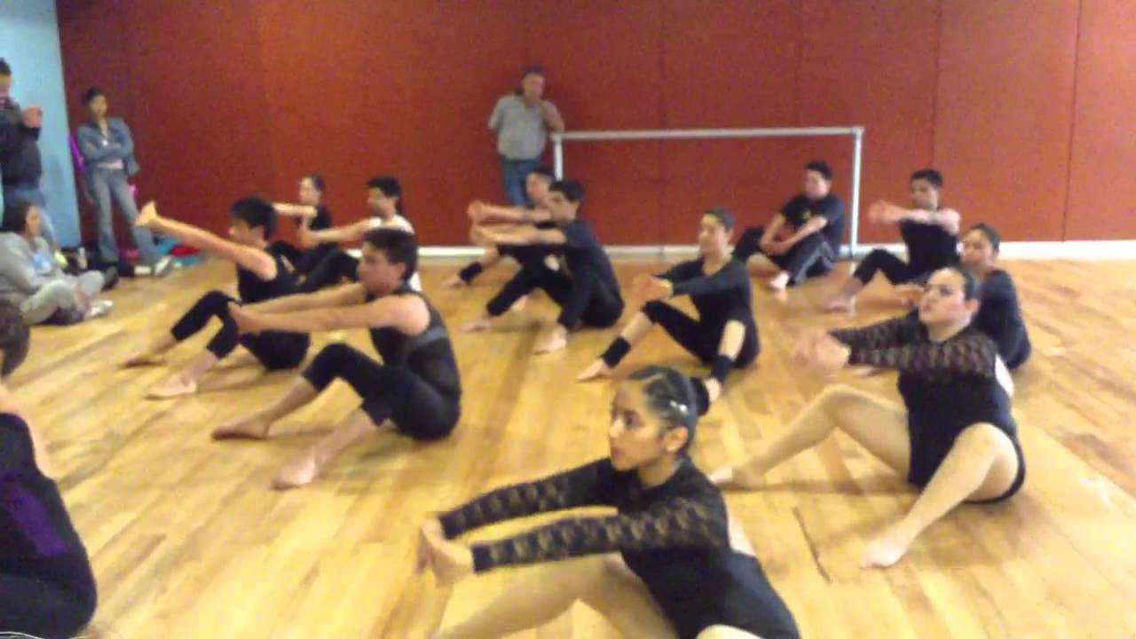 ISTD Modern Grade 4 Spine Loosening and Abdominal Exercise