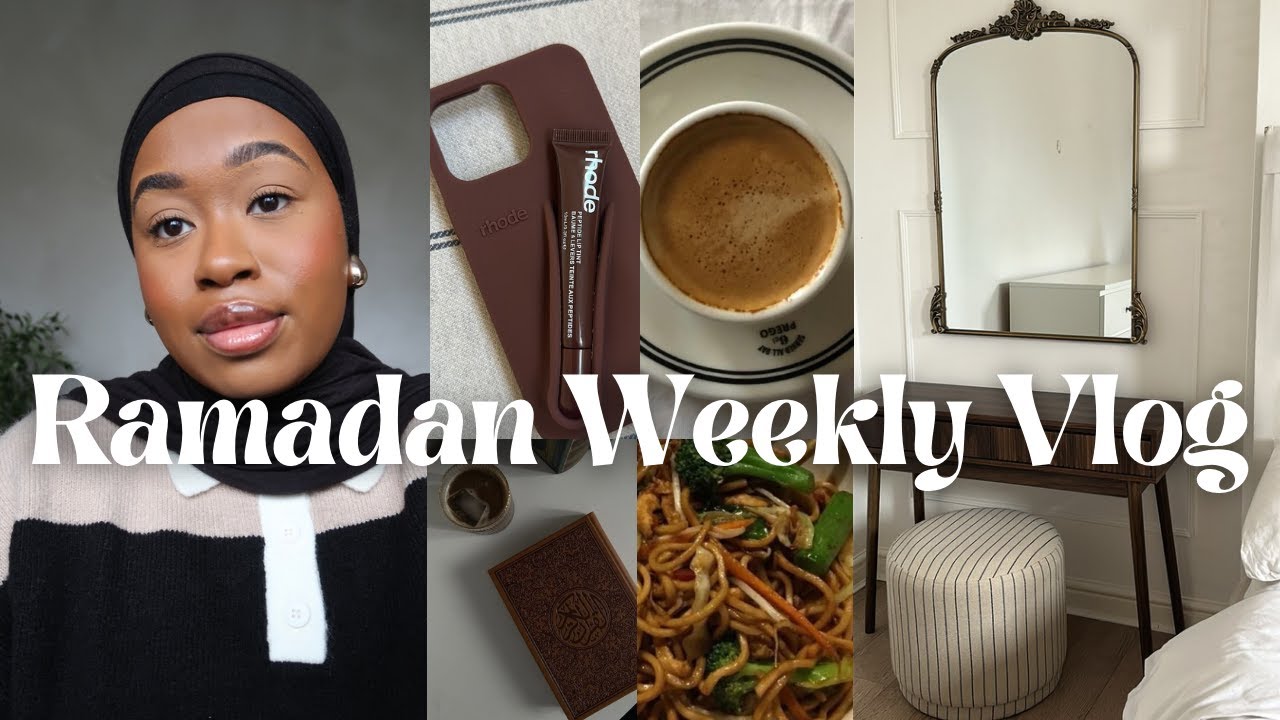 RAMADAN WEEKLY VLOG|DECORATING BEDROOM, HOME DECOR SHOPPING, BAKING & MORE