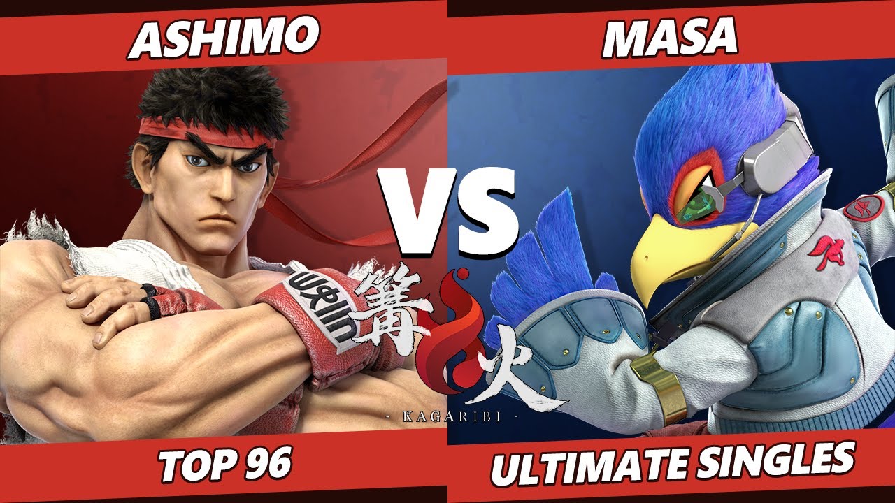 Kagaribi 7 Top 96 - Ashimo (Ryu) Vs. MASA (Falco) SSBU Ultimate Tournament