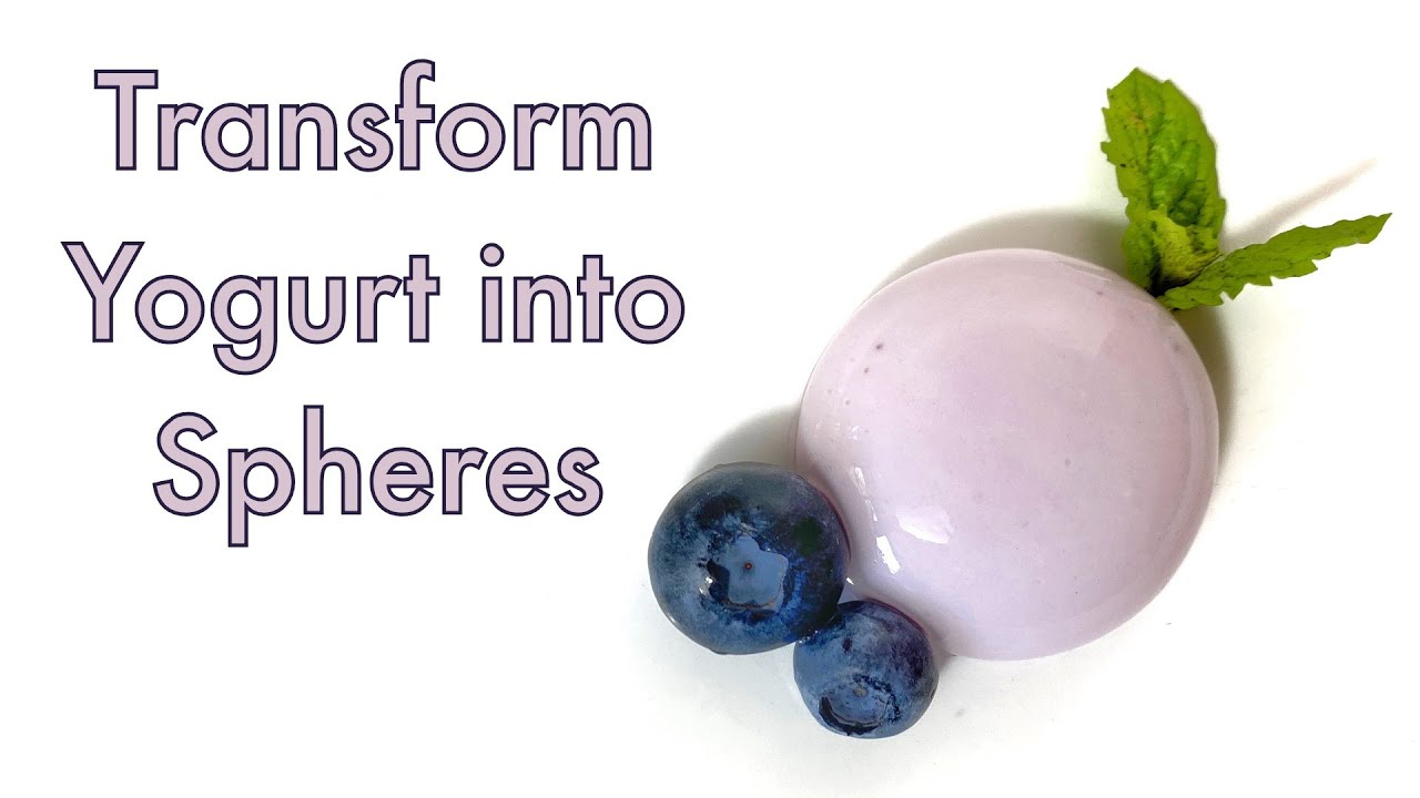 Make Yogurt Boba With Reverse Spherification
