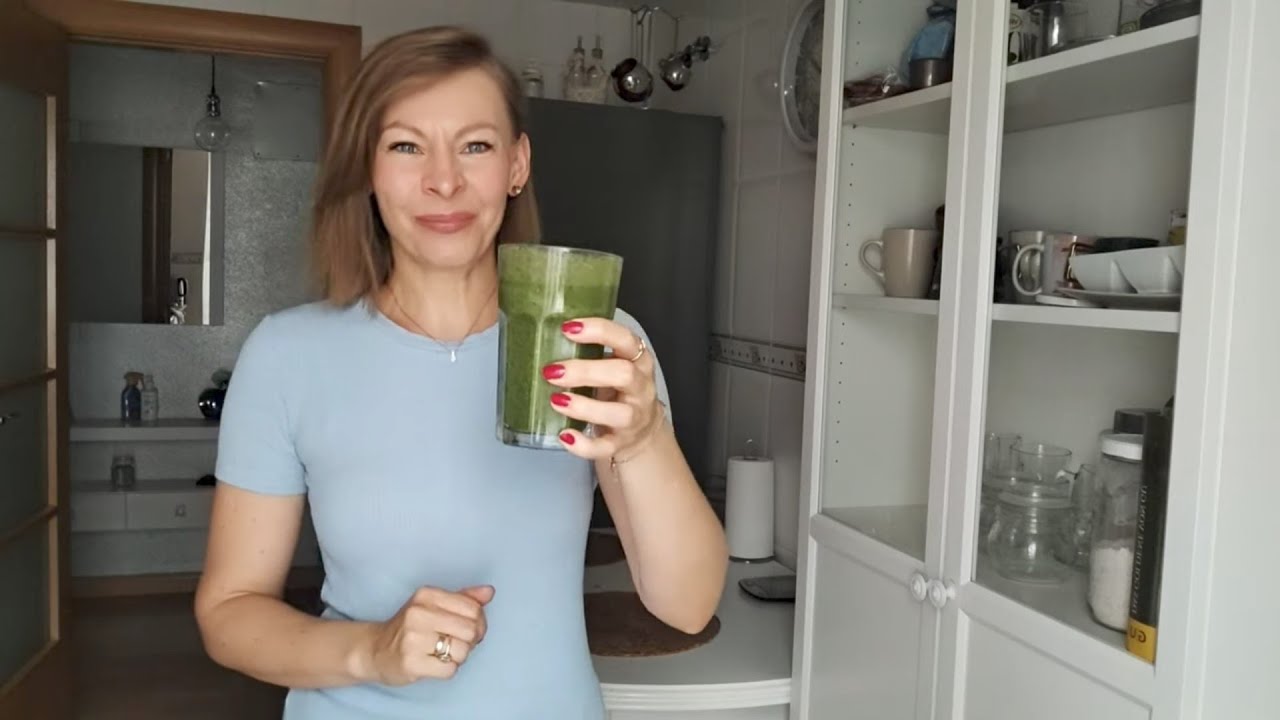 Питательный детокс смузи# полноценный завтрак# бомба вкус/Detox batido t&uacute; h&iacute;gado te lo agradecer&aacute; 
