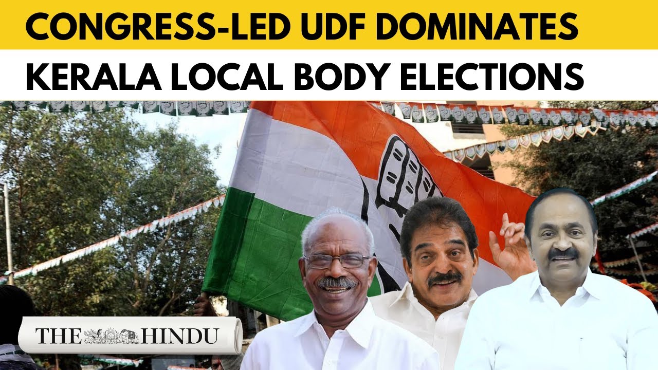 Kerala local body elections: Congress-led UDF emerges front-runner