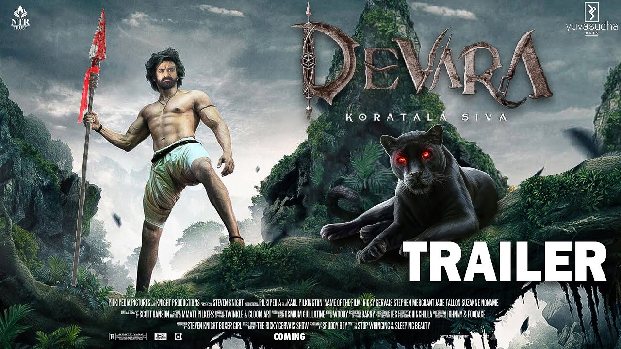 Devara -Official Trailer | Fury of #NTR30 - Telugu | Jr NTR | Koratala Siva | Anirudh | HD Studios