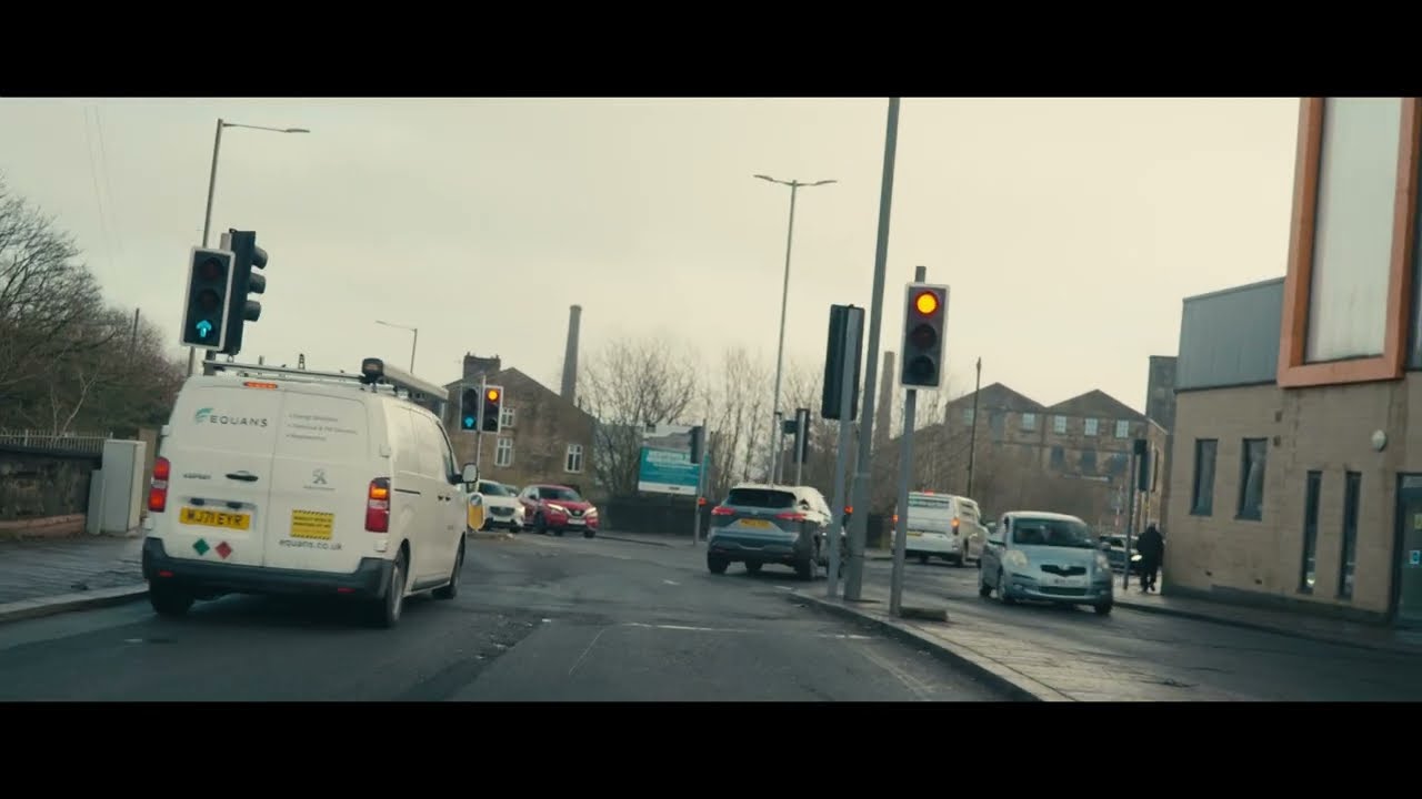 Driving Through Burnley Township (Lancashire UK) 2025 [4K]