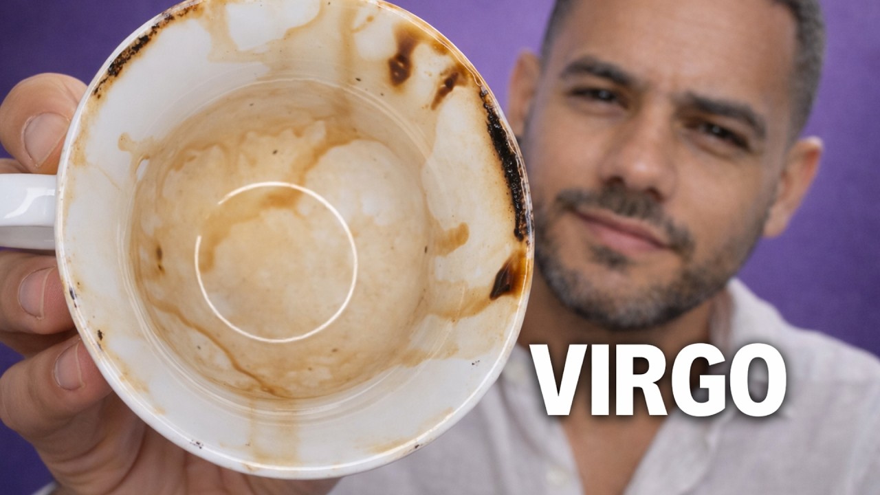Virgo 😲♍ DESCUBRES UN SECRETO OCULTO ! - lectura del cafe