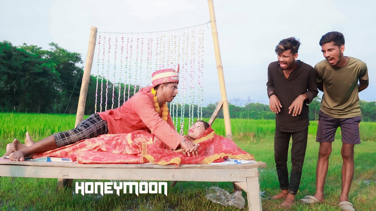 Honeymoon || New Special Funny Comedy Video 2024 😎😂 || Arvind Funny 0.2