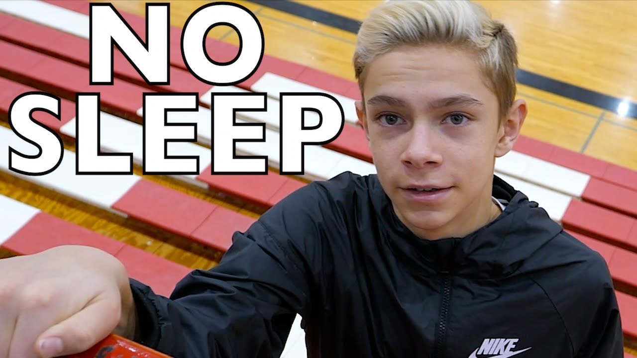 PLAYING BASKETBALL WITH NO SLEEP | HIGH SCHOOL BASKETBALL TOURNAMENT