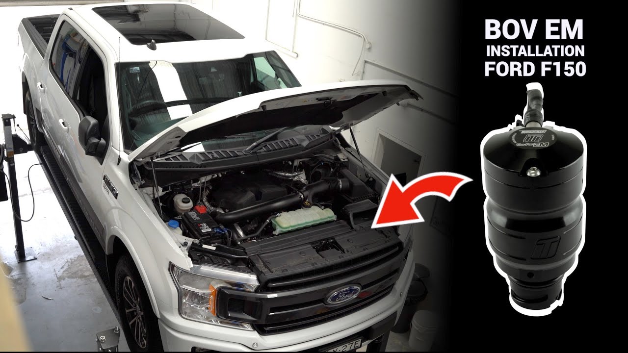 BOV INSTALL: FORD F150 Blow-Off Valve Plumb Back (P/N TS-0225-1202)