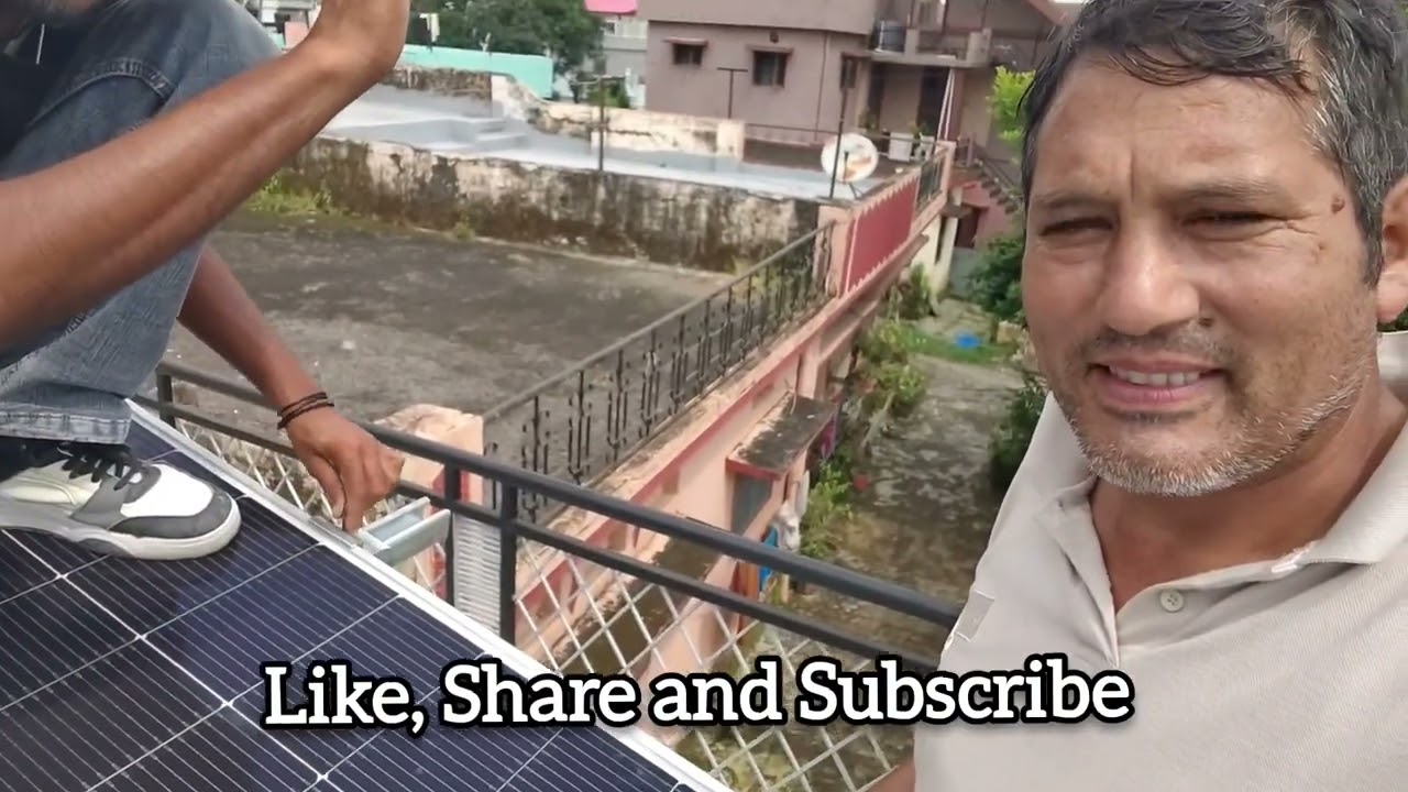 3 kw solar power plant #pmmodi #pmsuryaghar 