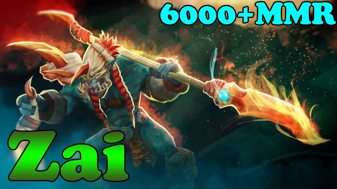 Dota 2 - Zai 6000+ MMR Plays Huskar Vol  1# - Ranked Match Gameplay!