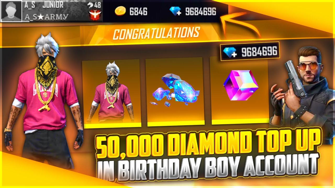 Buying 12,000 +Diamond & Dj Alok 😍To My Subscriber On His Birthday| Crying Moment- Garena Free Fire