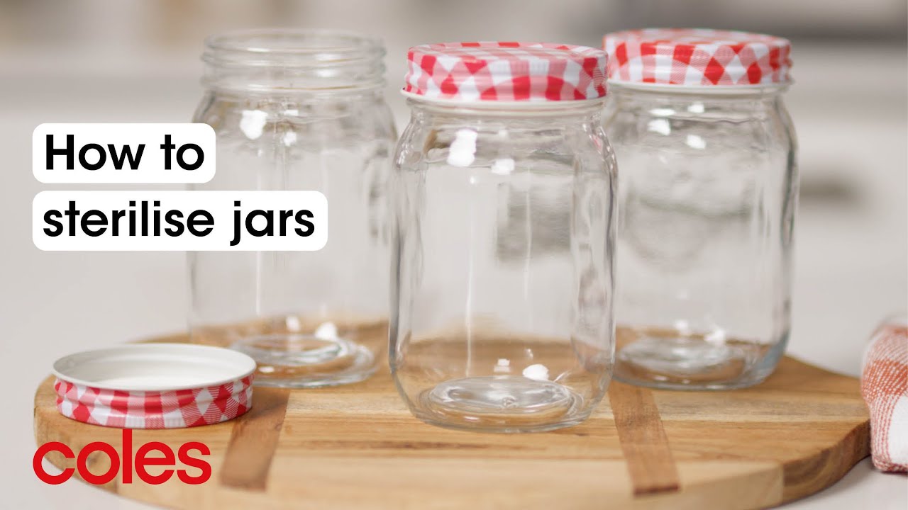 How to sterilise jars | Back to Basics | Coles