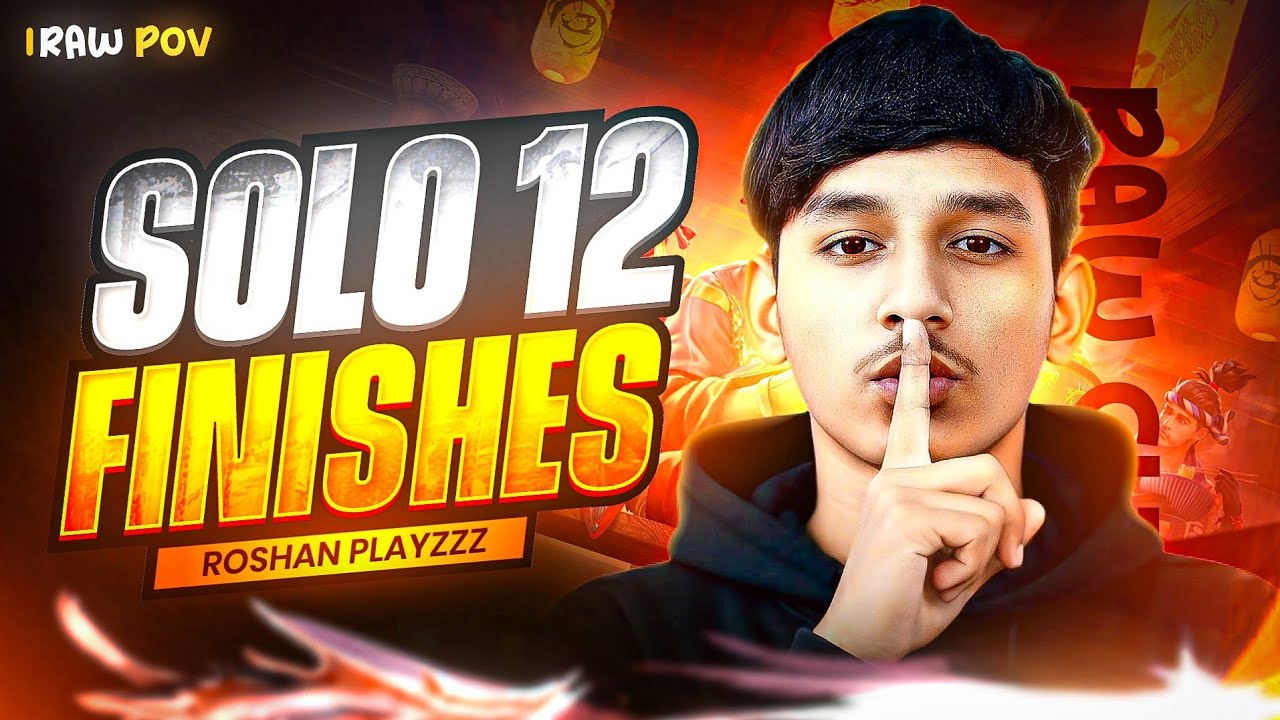 [RAW POV] 🔥 FREE FIRE TOURNAMENT HIGHLIGHT🏆BY ROSHAN PLAYZZZ ❤️ 