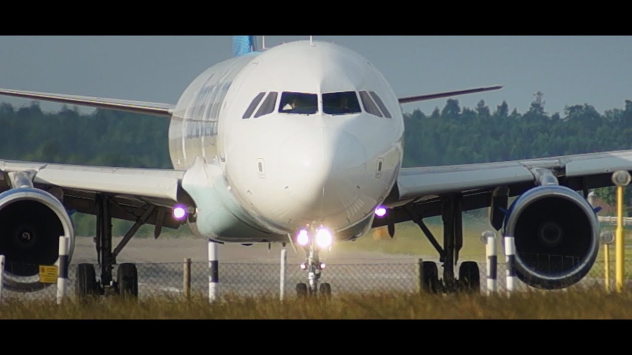 Gothenburg City Airport - Thomas Cook A321, TUIfly Nordic 737 etc..