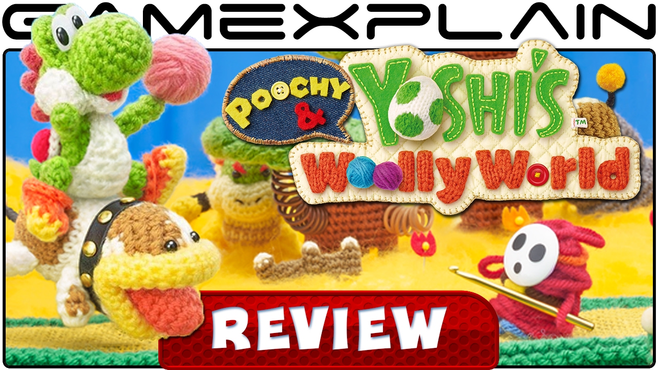 Poochy & Yoshi's Woolly World - REVIEW (3DS)