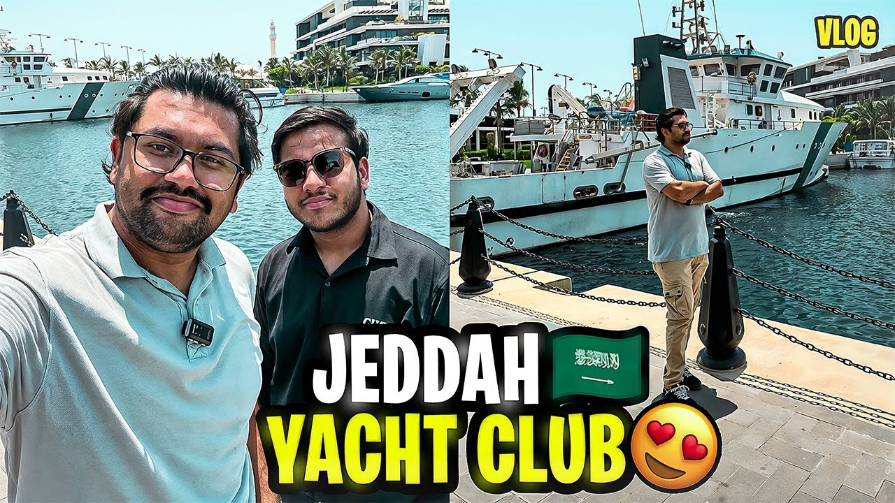 Royal Life Experience 👑🌊 | Jeddah Yacht Club Tour 🛳️