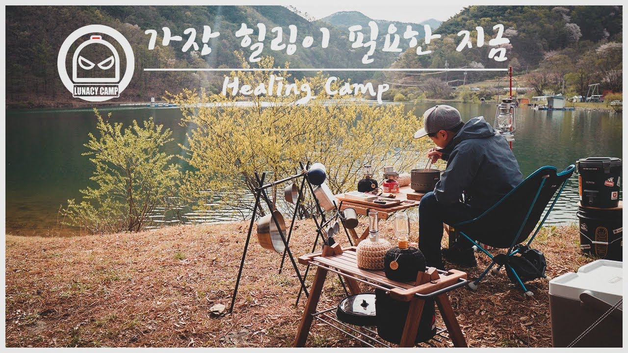 4K / 솔로캠핑 / 노지캠핑 / 자연속에서힐링 / 잭쉘터미니 / Camping / Solo camping /