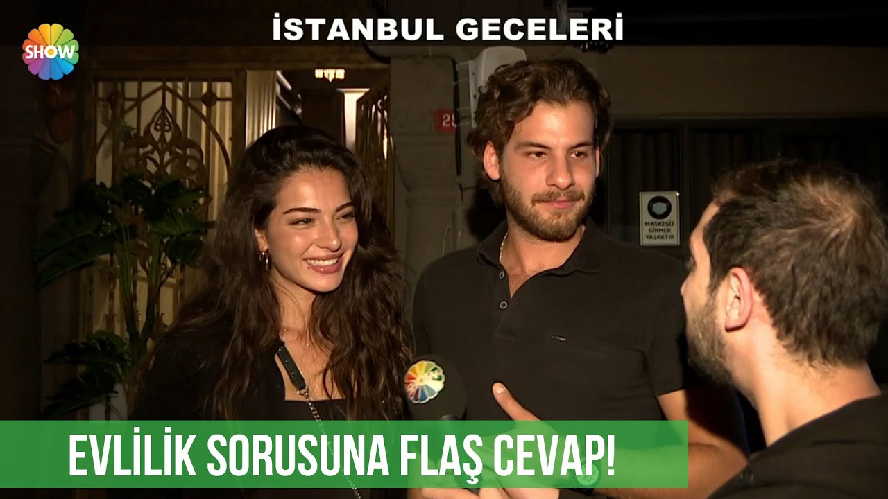 Melisa Aslı Pamuk ve sevgilisi Mustafa Mert Koç evlilik sorusunu cevapladı!