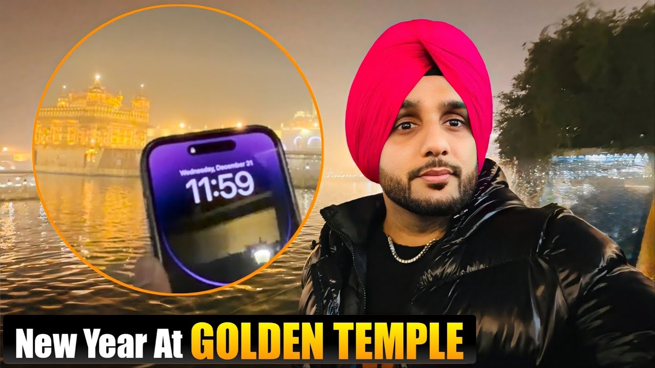 153 ☆  Celebrate New Year At Darbar Sahib 🤩 2026