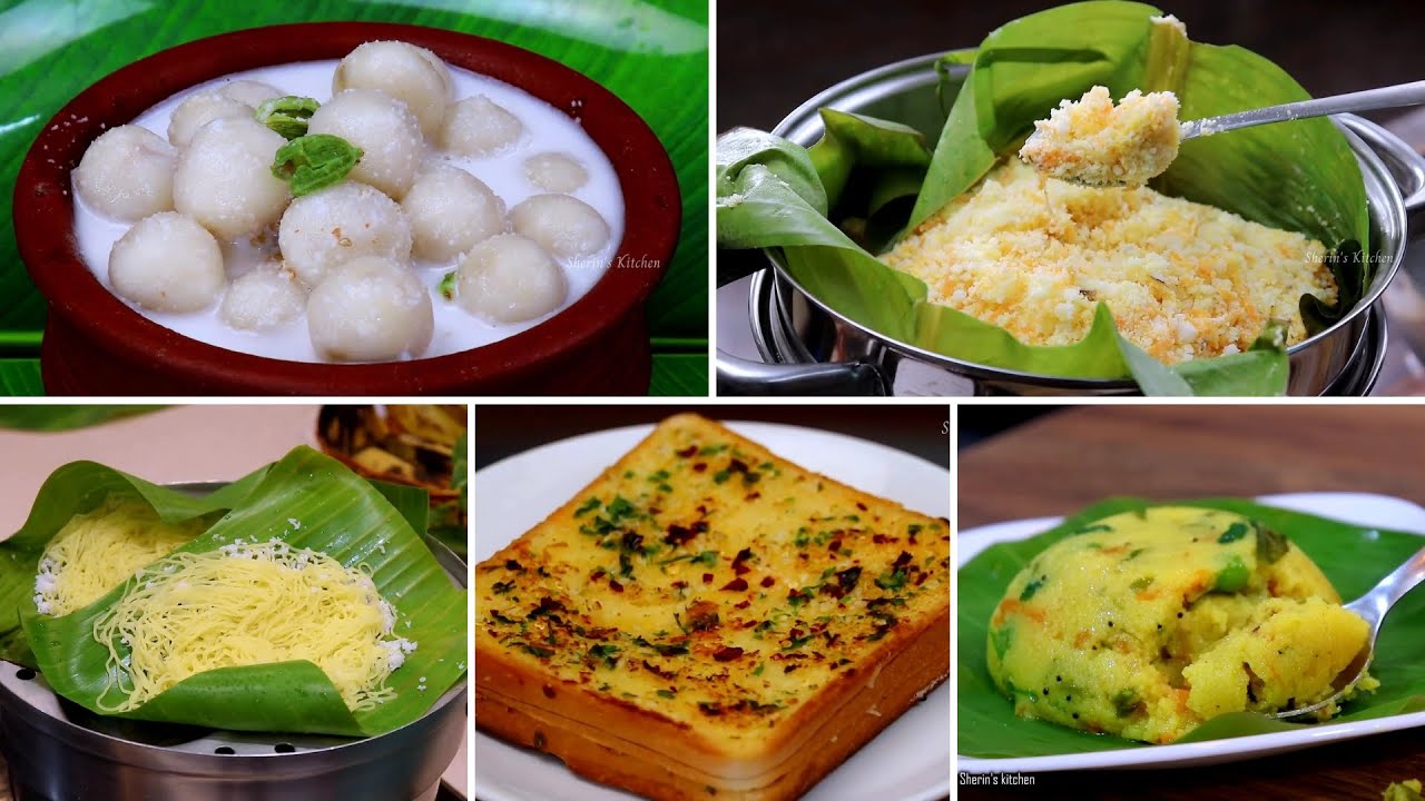 5 நாட்களுக்கு 5 விதமான Breakfast தினமும் இட்லி தோசை செய்யாம இப்படி செய்ங்க | Breakfast Recipe