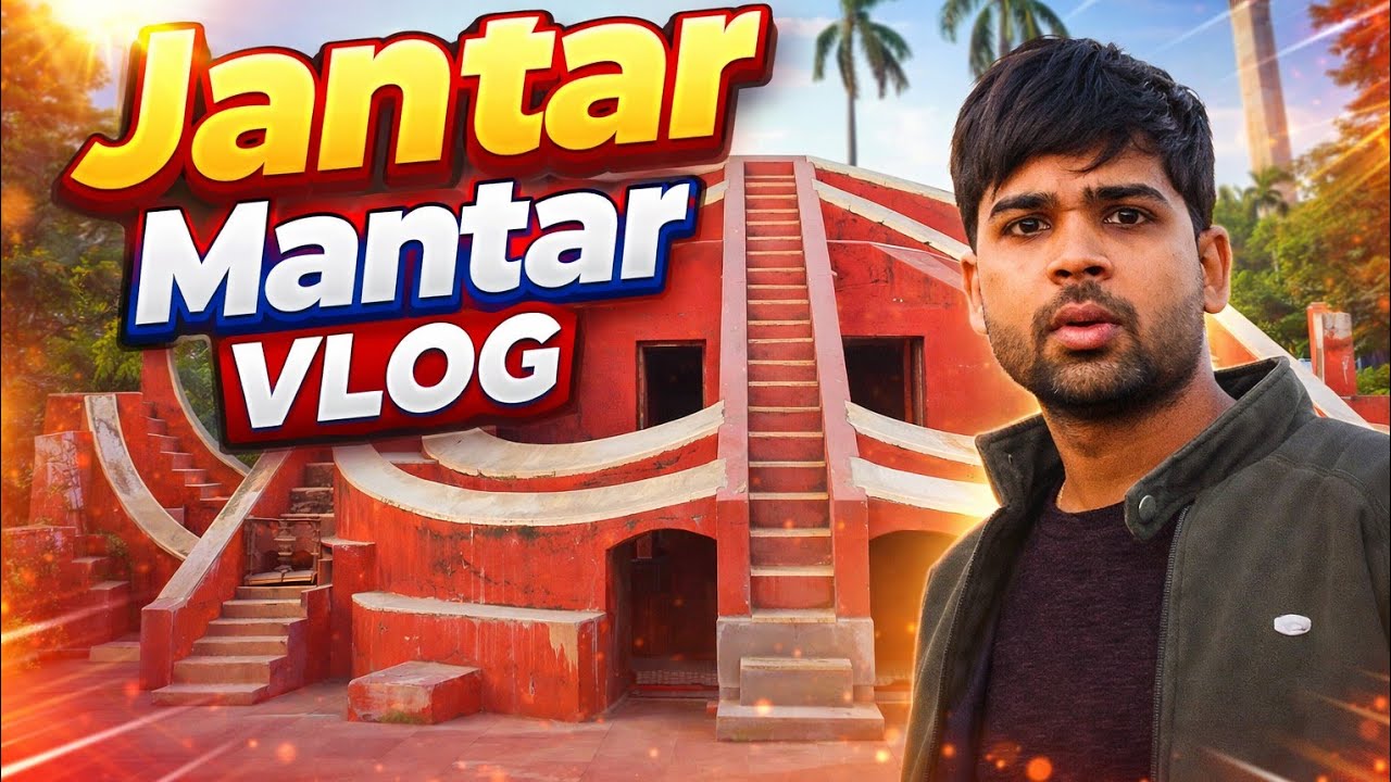 🔥 Jantar Mantar Delhi | Sirf ₹20 Mein Amazing Place 😍 | Travel Vlog