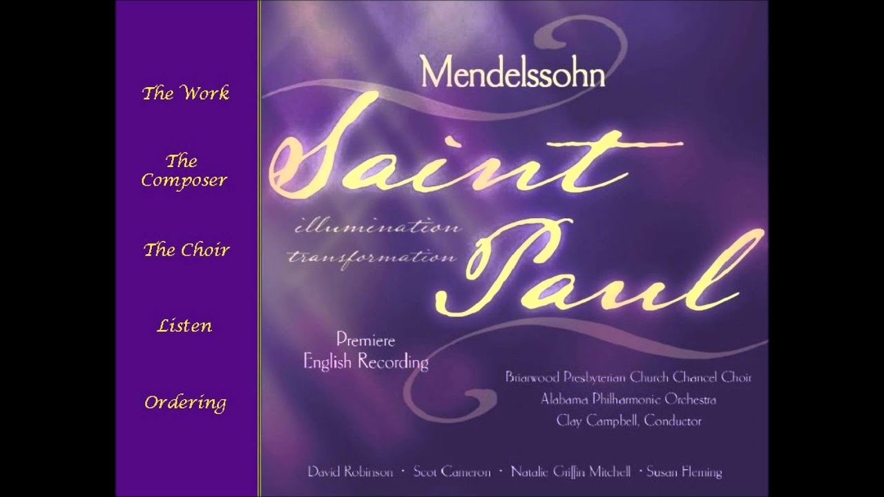 Mendelssohn's St. Paul (in English)