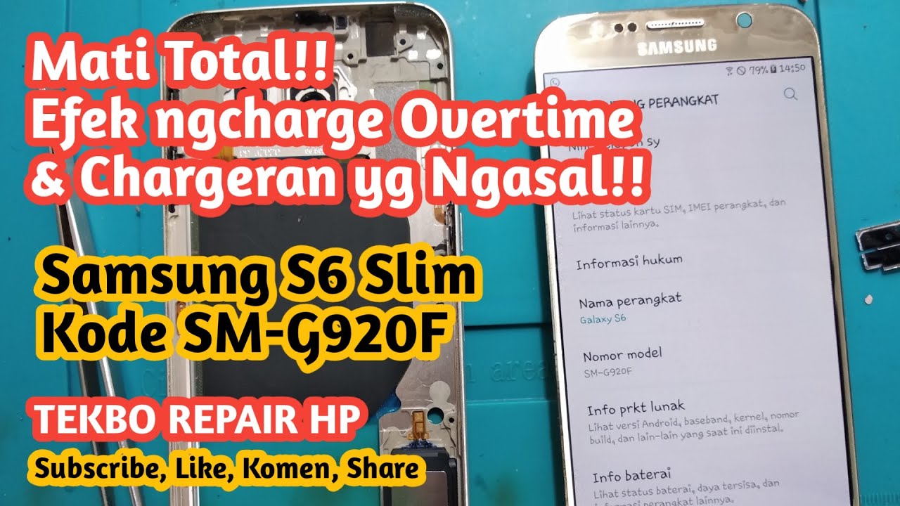 Samsung S6 Cara Mengatasi Mati Total Efek Charger Ngasal. Done!!