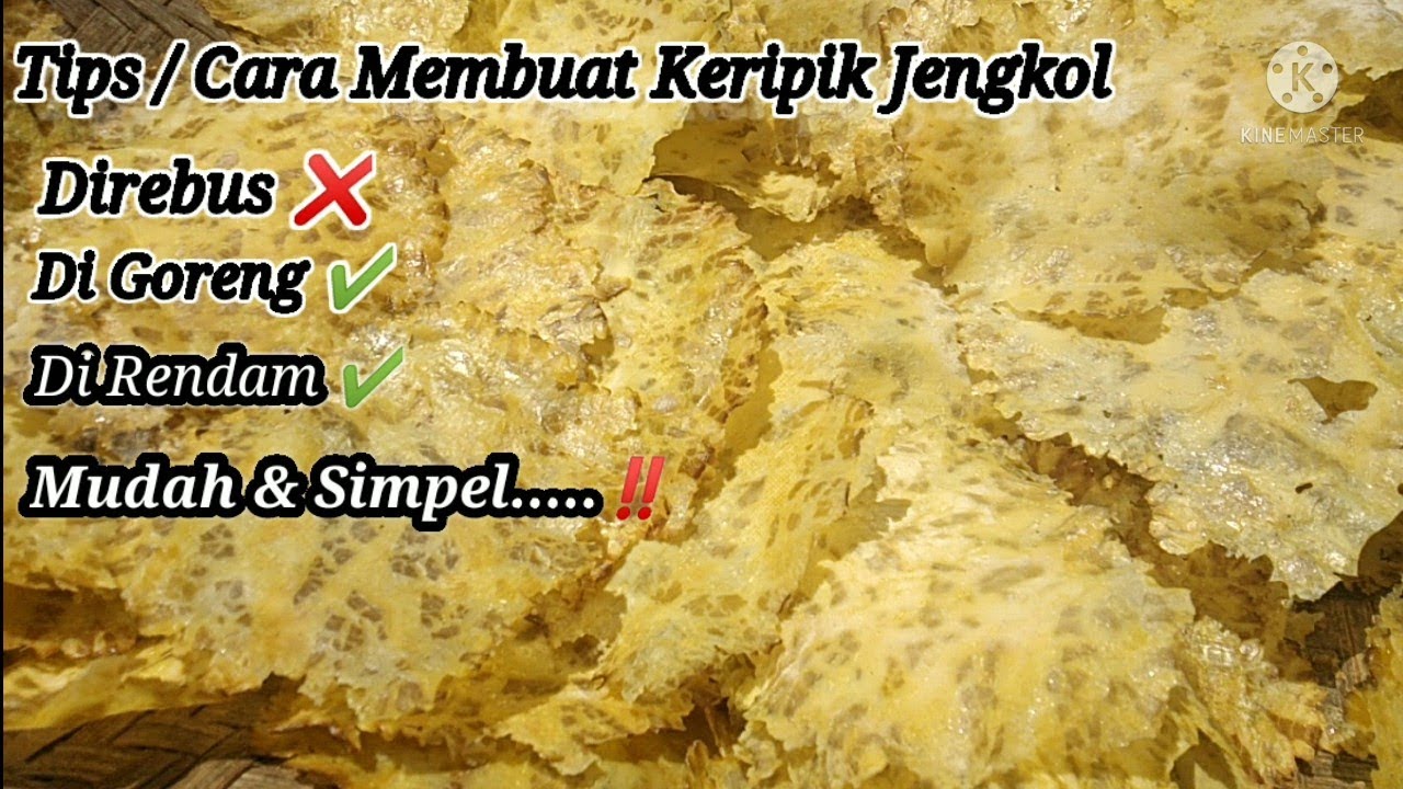 Tips / Cara Membuat Keripik Jengkol, Tanpa direbus❌ Mudah & Simpel.