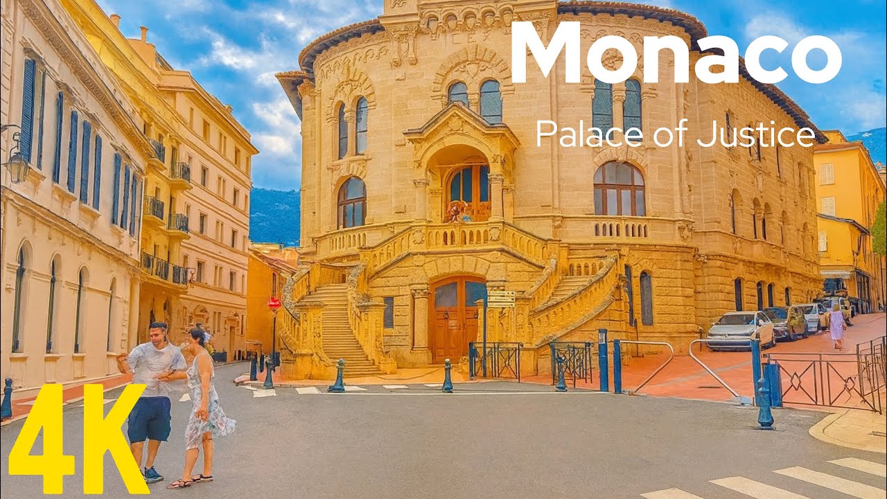 🇲🇨 MONACO WALKING TOUR 2025 | 4K 60FPS | Cathedral, Prince&rsquo;s Palace & Palace of Justice