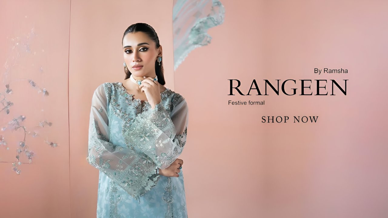 Ramsha Rangeen Formal Collection 2026 | Ramsha Unstitched Luxury Formal Collection 2026